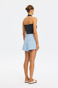 KIVARI | Rhea Halter Top - Navy