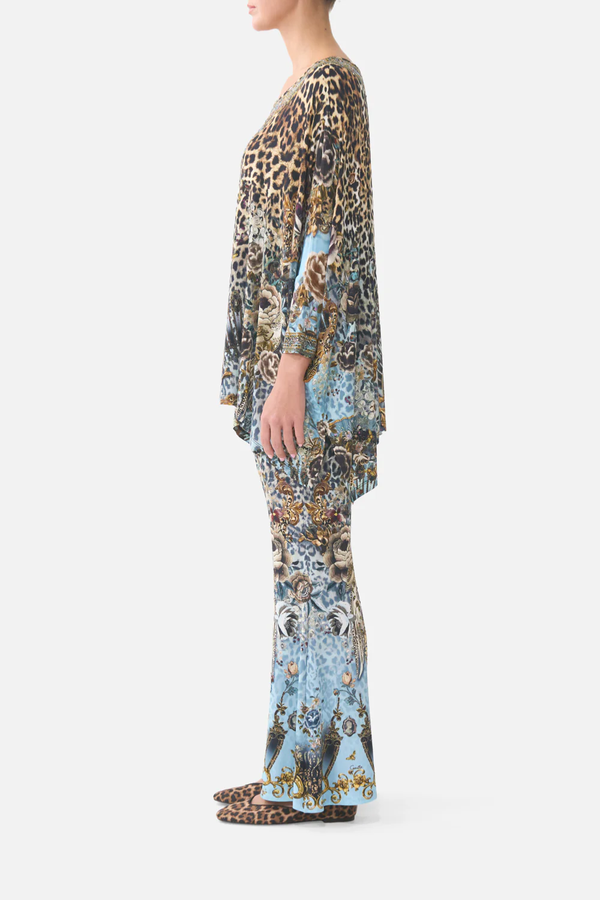 CAMILLA | FIESTA, SIESTA, REPEAT SCOOP NECK SLOUCH TEE