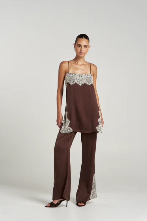 Summi Summi | Florence Shift Top - Espresso