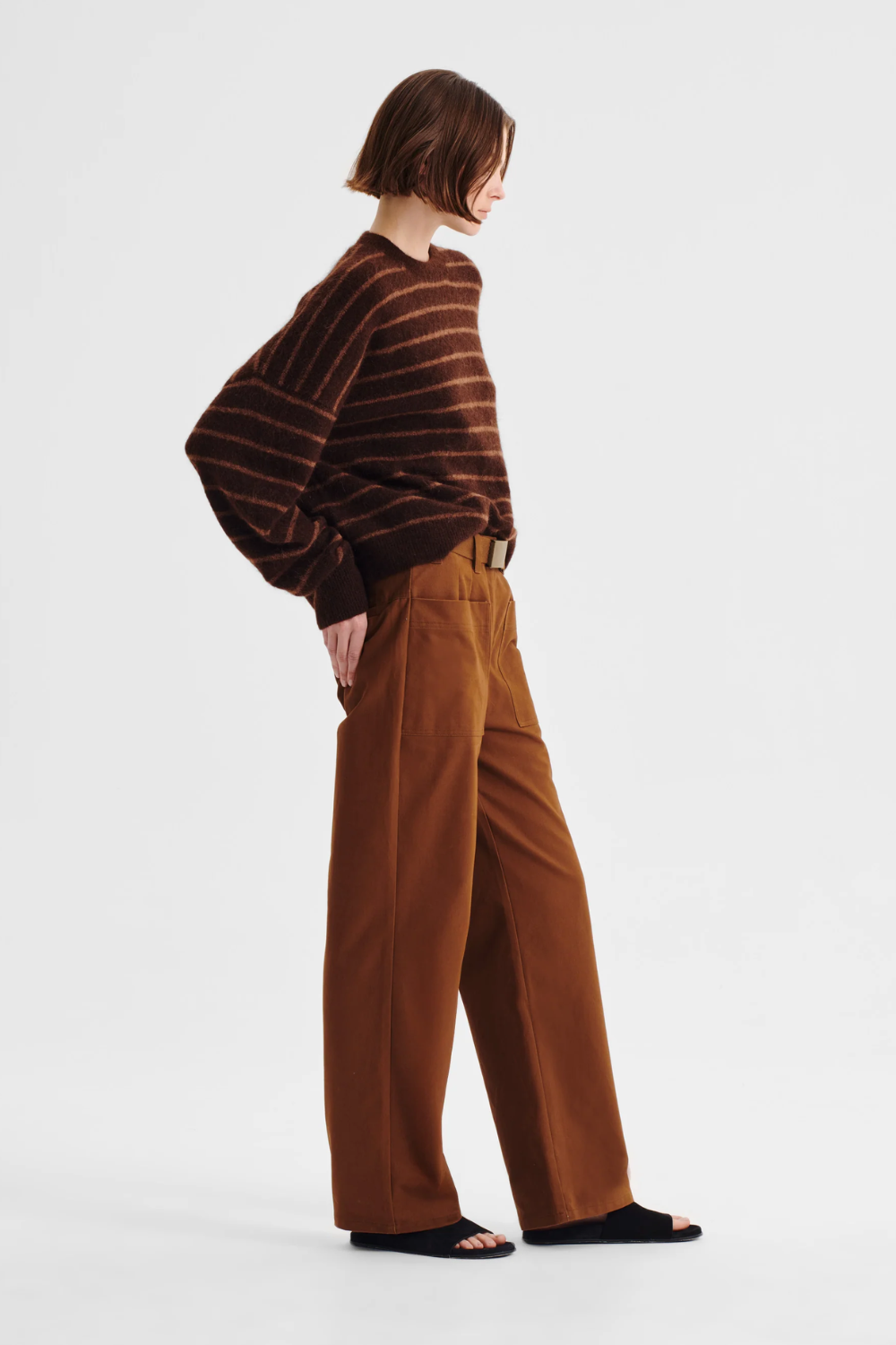 Morrison | Albi Knit Pullover - Toffee
