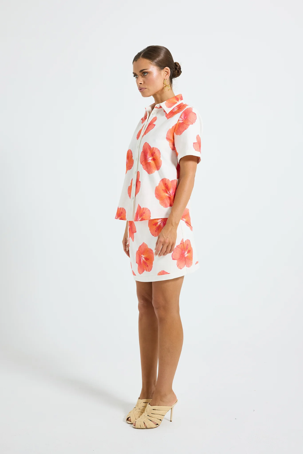 Pasduchas | Brielle Shirt - Hibiscus