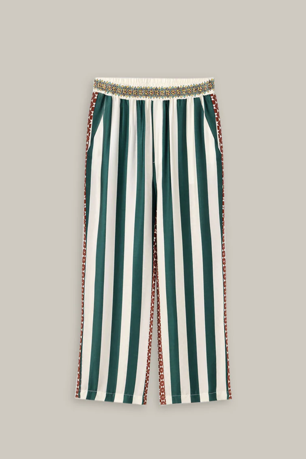 ME369 | Bailey Straight Leg Track - Sporty Jade 225L15802
