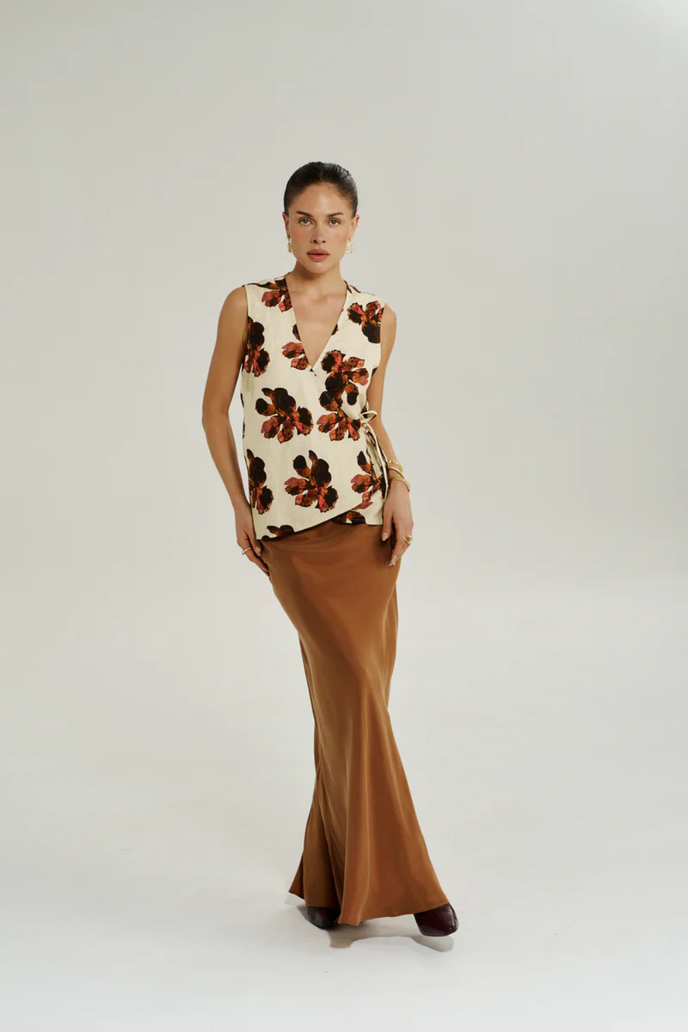 SUMMI SUMMI | WRAP VEST - BUTTER FLEUR