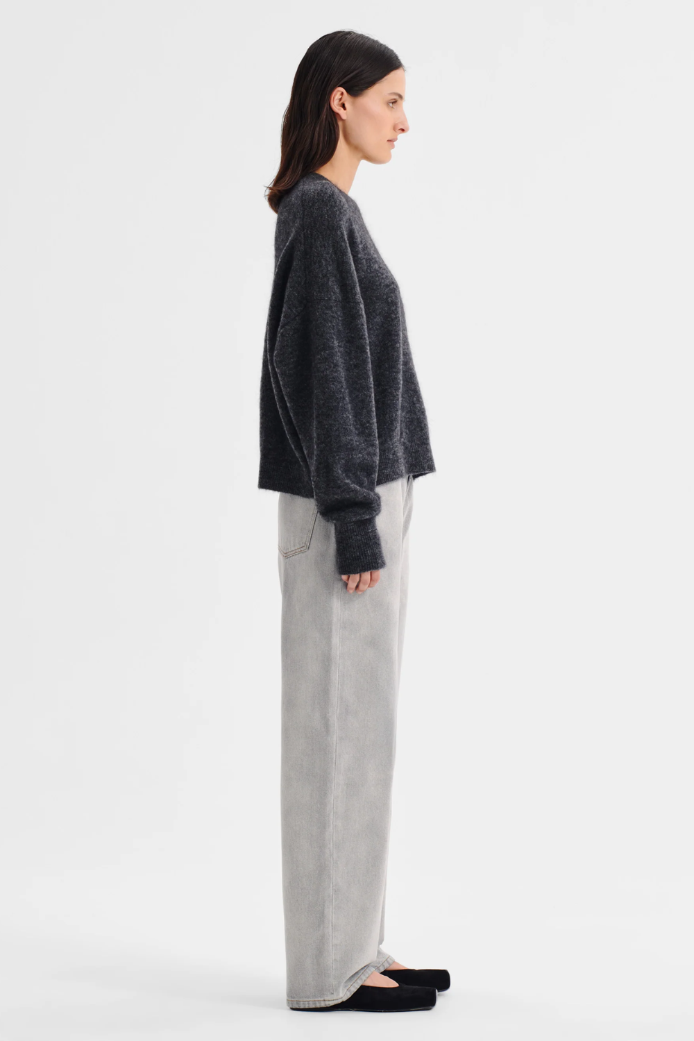 Morrison | Albi Knit Pullover - Smoke