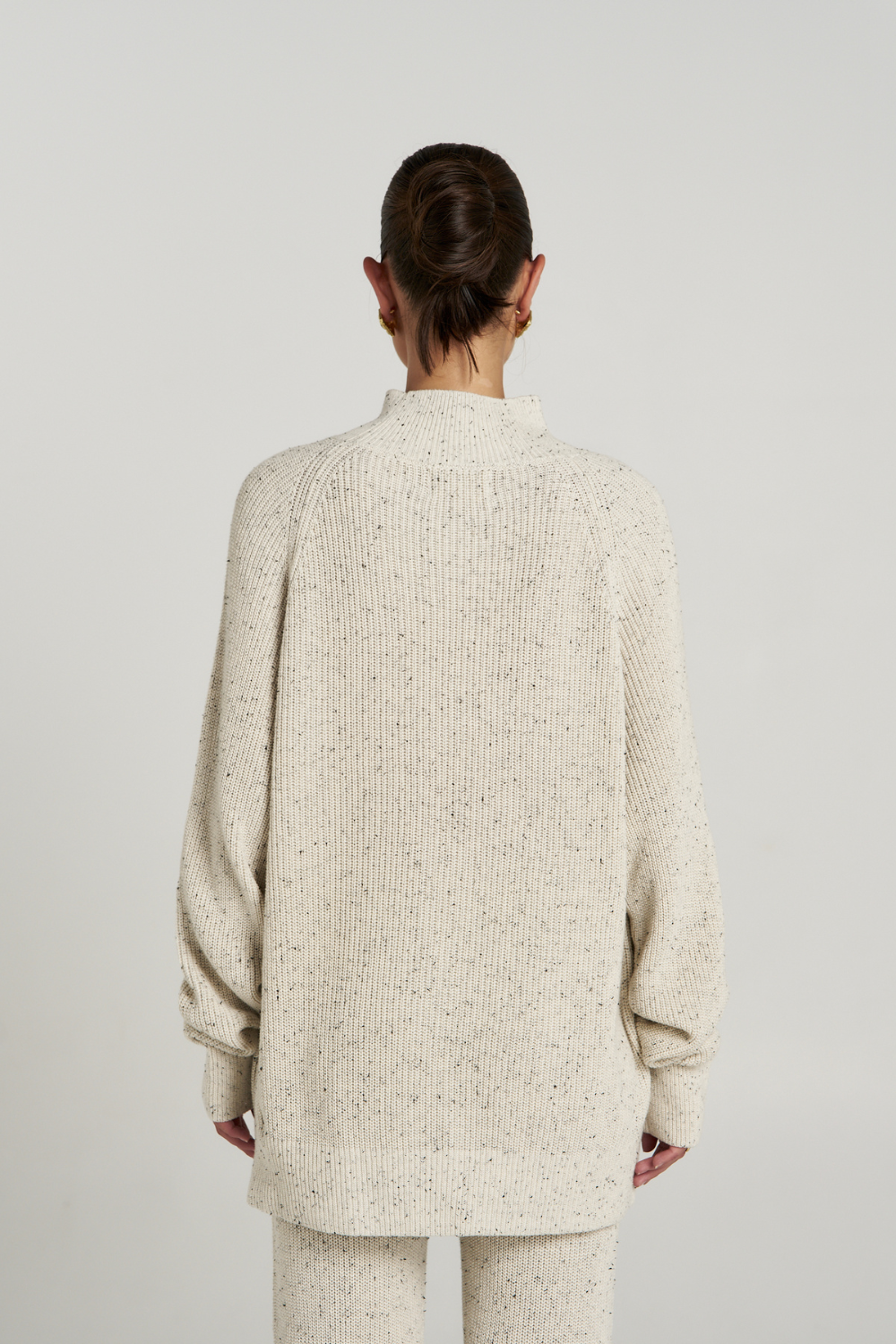 Summi Summi | Longline Knit - Oatmeal