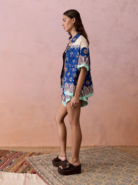 Boteh | Cerulea Boy Shirt - Zaffre Blue