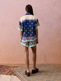 Boteh | Cerulea Boy Shirt - Zaffre Blue