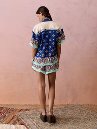 Boteh | Cerulea Boy Shirt - Zaffre Blue