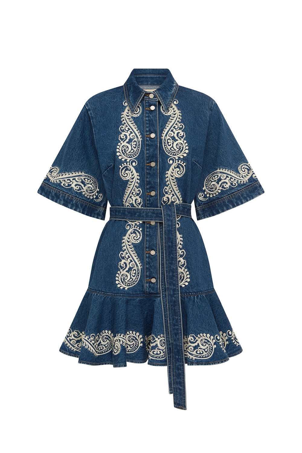 ALÉMAIS | JACONES DENIM MINI DRESS