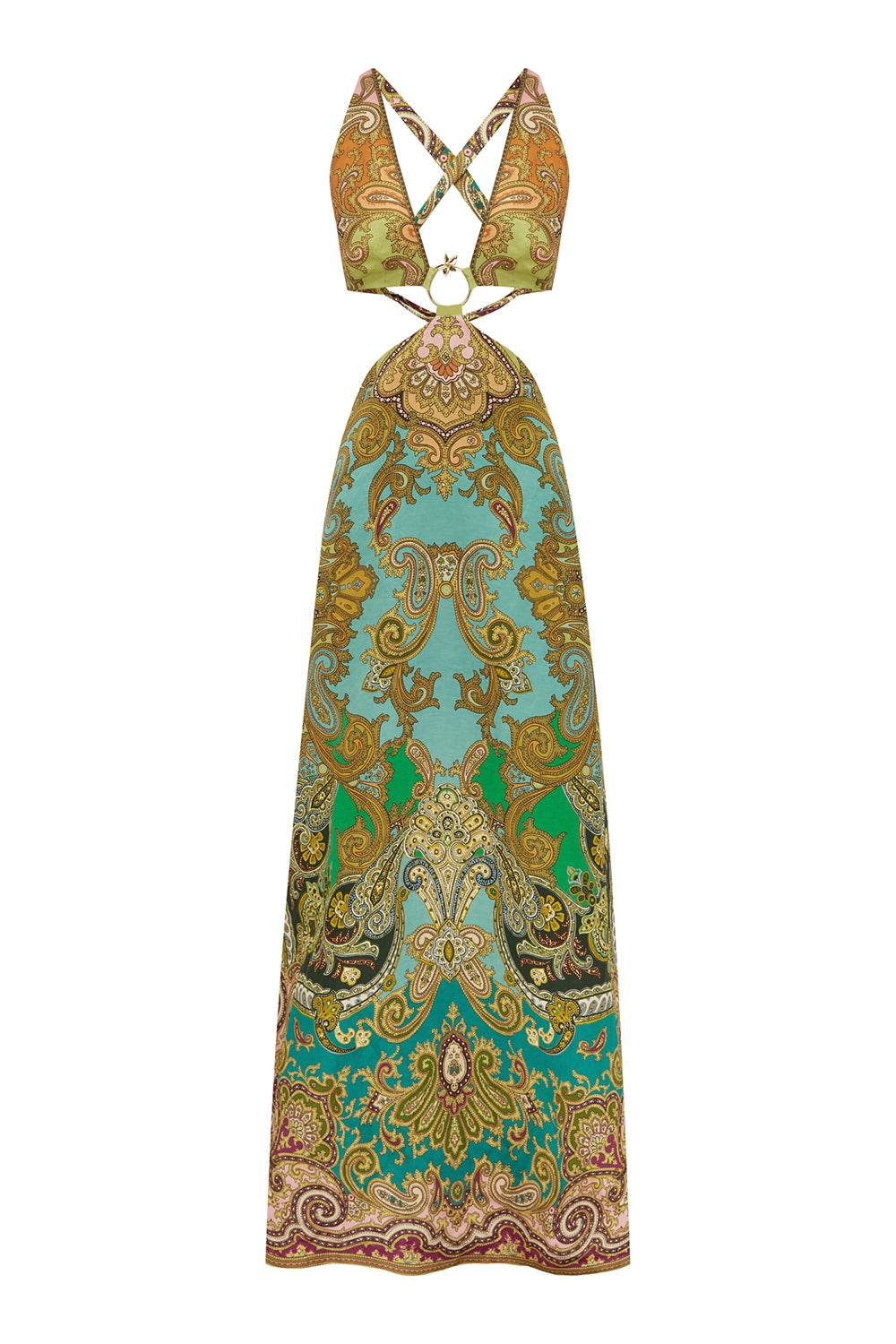 ALÉMAIS | CLEMENZA CUT OUT MIDI DRESS