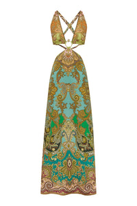 ALÉMAIS | CLEMENZA CUT OUT MIDI DRESS