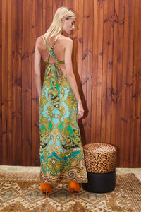 ALÉMAIS | CLEMENZA CUT OUT MIDI DRESS