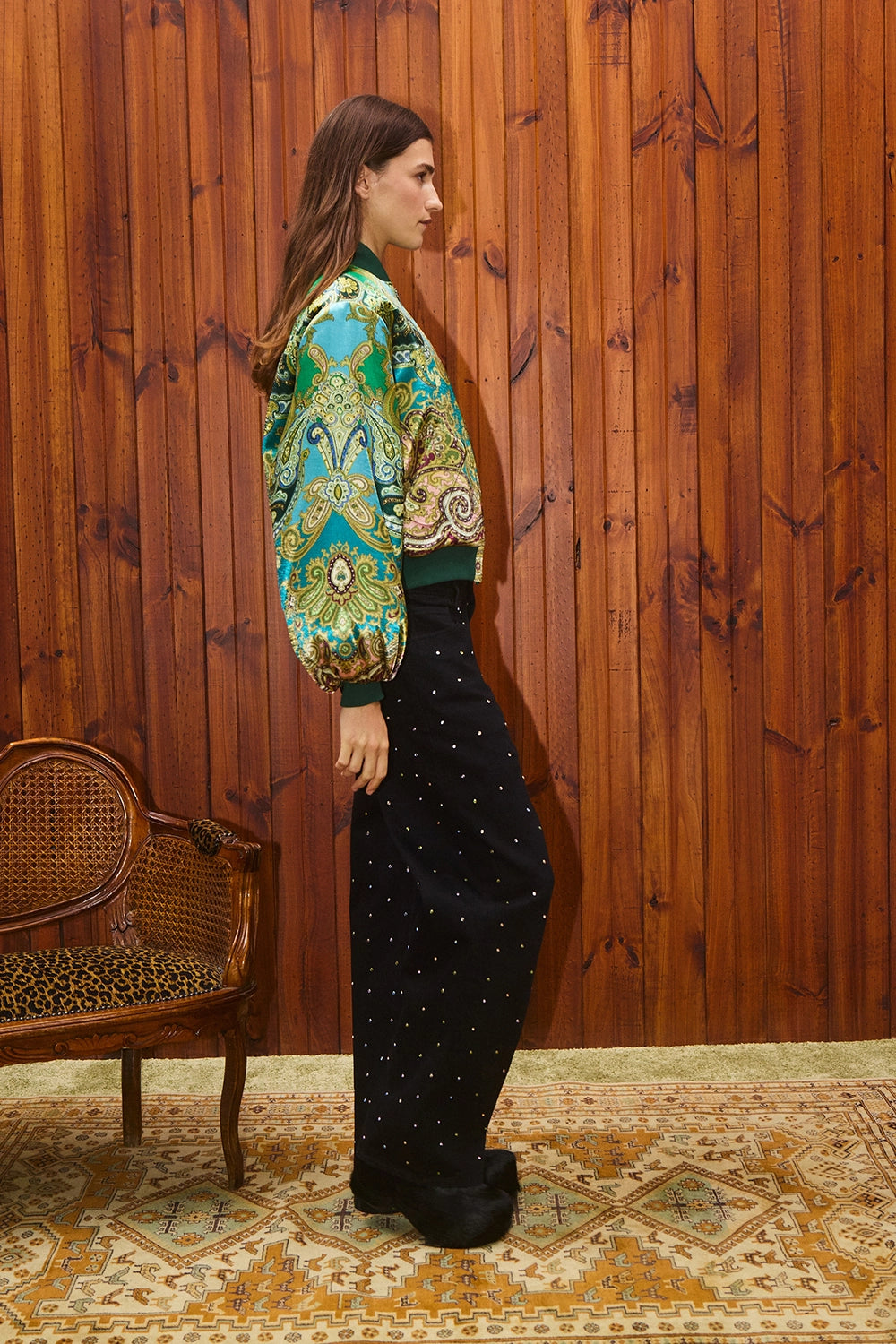 ALÉMAIS | CLEMENZA BOMBER JACKET