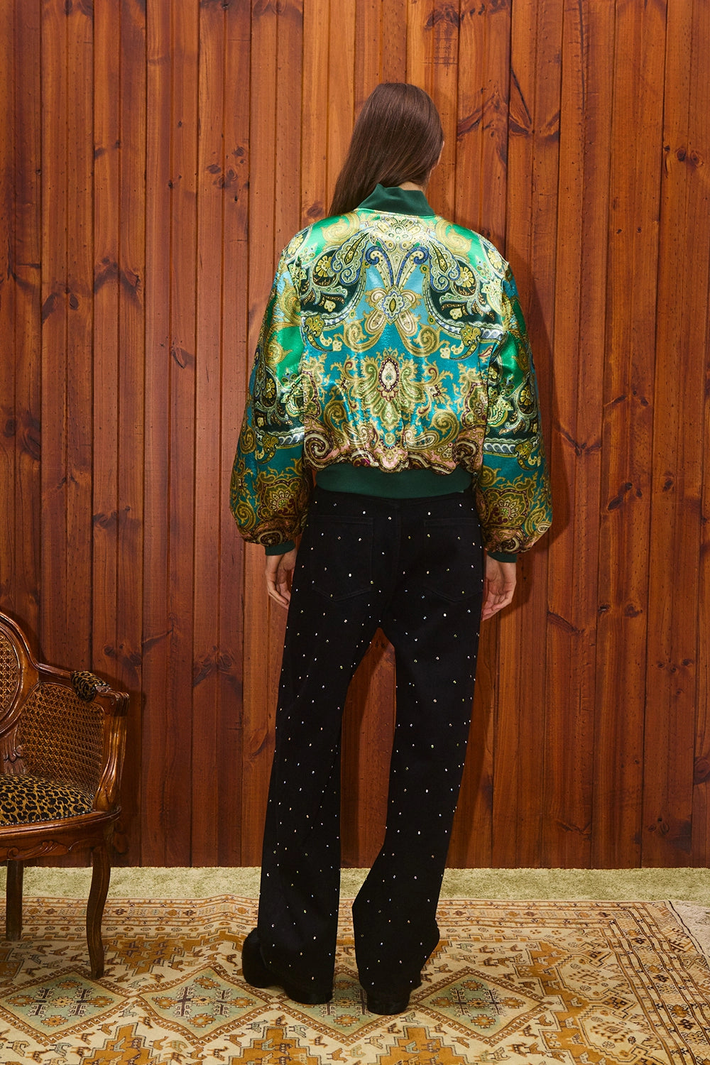 ALÉMAIS | CLEMENZA BOMBER JACKET