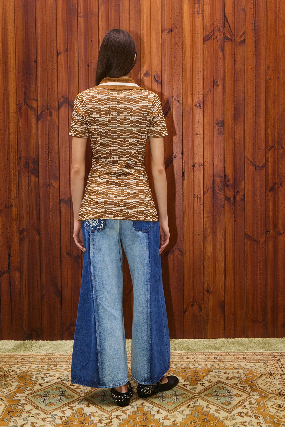 ALÉMAIS | JACONES SPLICED DENIM JEAN