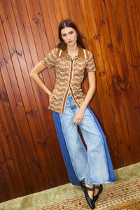 ALÉMAIS | JACONES SPLICED DENIM JEAN