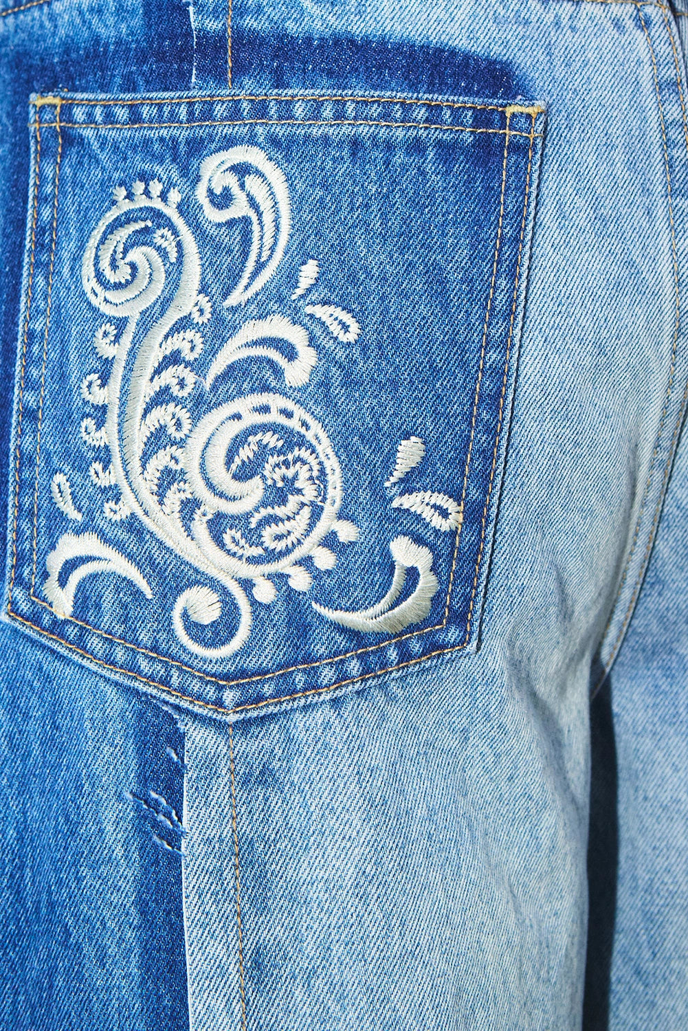 ALÉMAIS | JACONES SPLICED DENIM JEAN