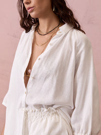 Boteh | La Ponche Shirt - White