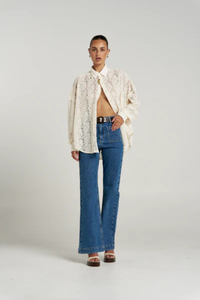 Summi Summi | Fleur Ls Shirt - Ecru