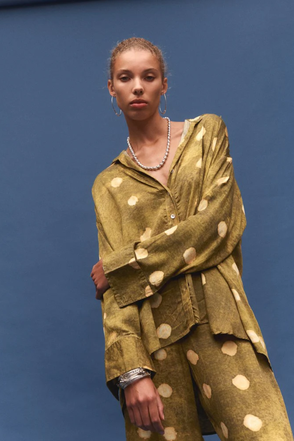 Kinga Csilla | La Oliva Spot Dorato Shirt