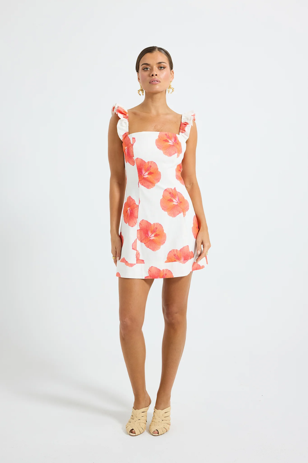 Pasduchas | Brielle Mini Dress - Hibiscus