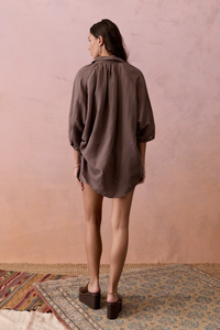 Boteh | La Ponche Shirt - Mocha