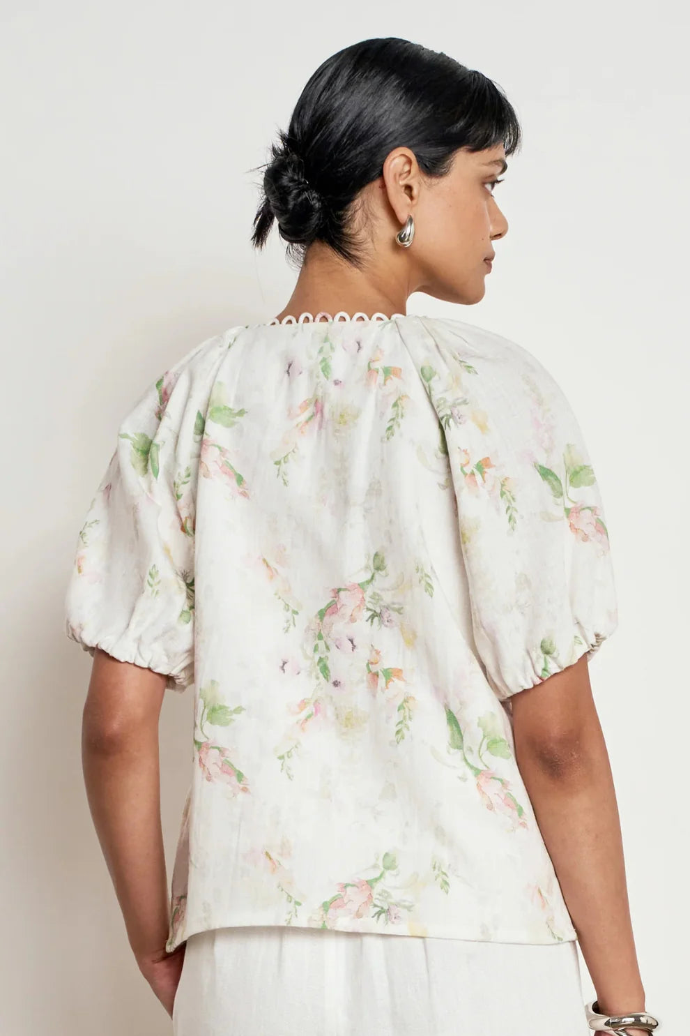 ZOE KRATZMANN | PERCEIVE TOP | PAINTERLY BLOOM
