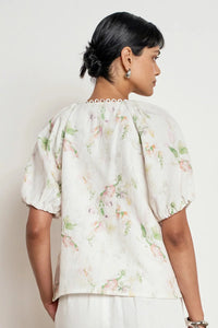 ZOE KRATZMANN | PERCEIVE TOP | PAINTERLY BLOOM
