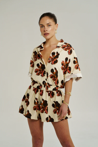 SUMMI SUMMI | MINNIE SHORT - BUTTER FLEUR
