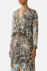 CAMILLA | FIESTA, SIESTA, REPEAT TWIST FRONT BATWING DRESS