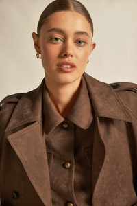 ZOE KRATZMANN |ALPINE COAT | MOCHA