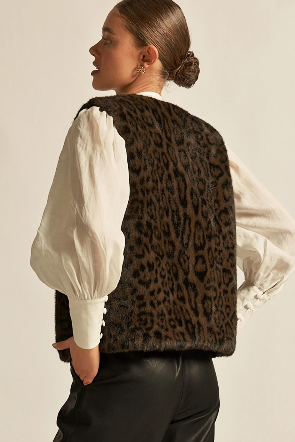 ZOE KRATZMANN |AFFIRM VEST | OCELOT