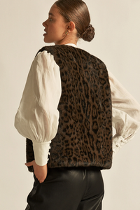 ZOE KRATZMANN |AFFIRM VEST | OCELOT