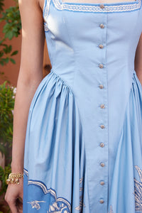 ALÉMAIS | VILLA ROMANTICA MIDI DRESS