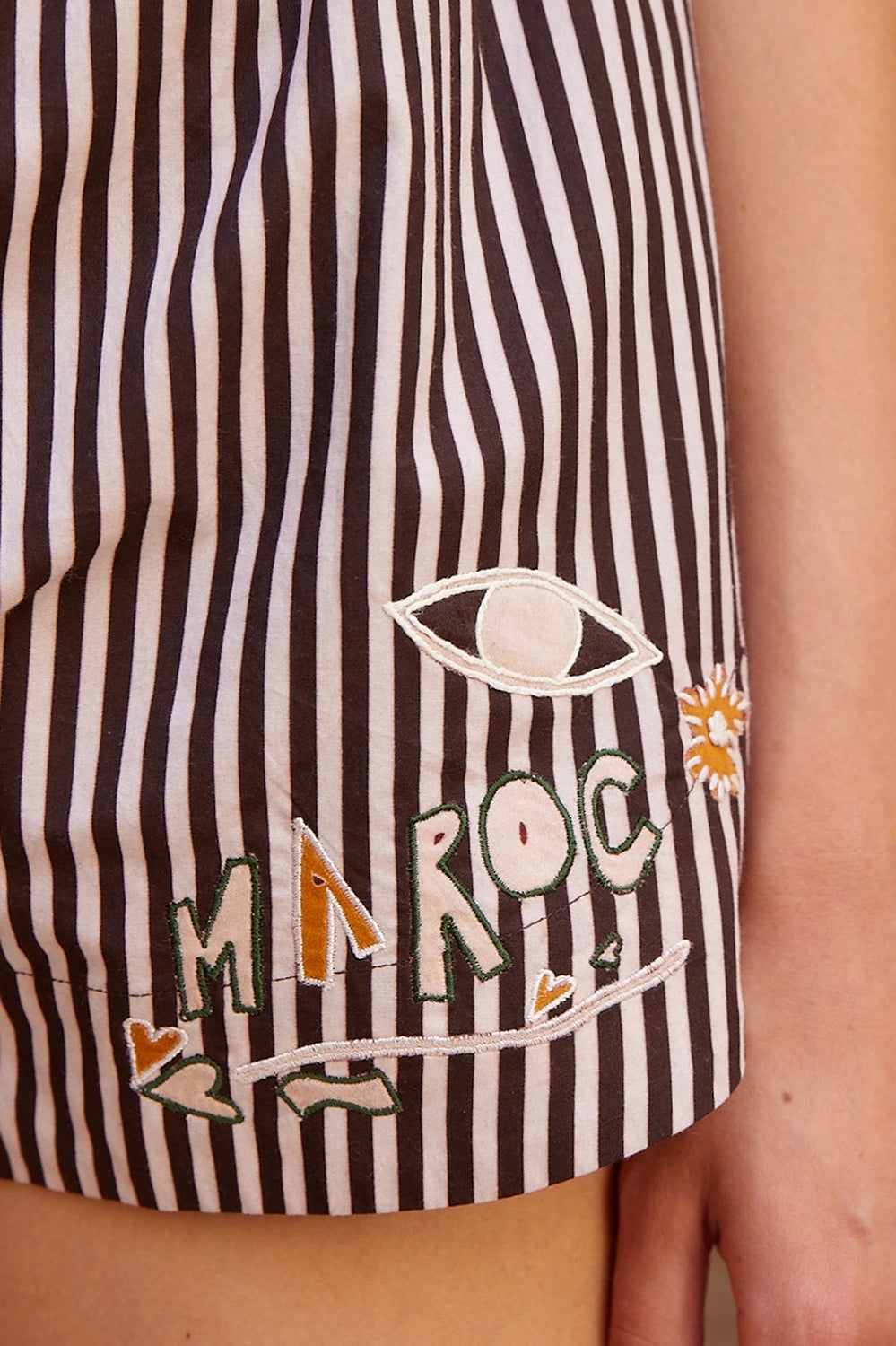 ALÉMAIS | SIROCCO EMBROIDERED SHORT