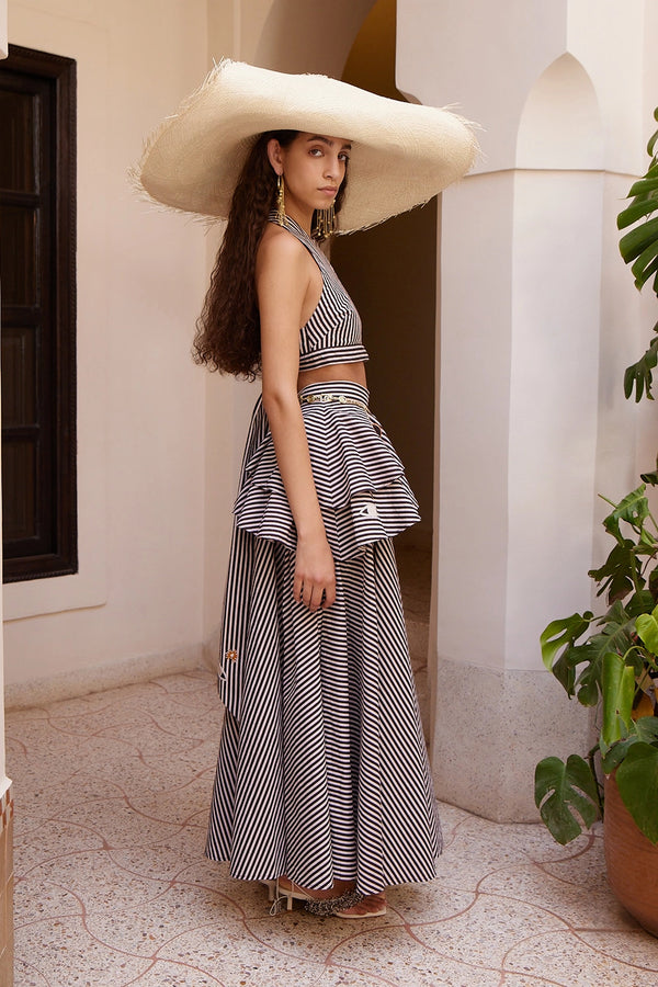 ALÉMAIS | SIROCCO EMBROIDERED SKIRT