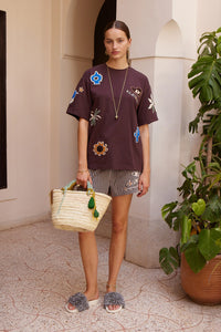 ALÉMAIS | SIROCCO EMBROIDERED TEE