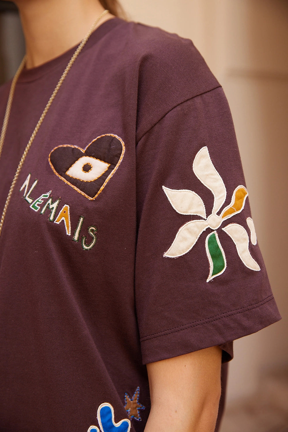 ALÉMAIS | SIROCCO EMBROIDERED TEE