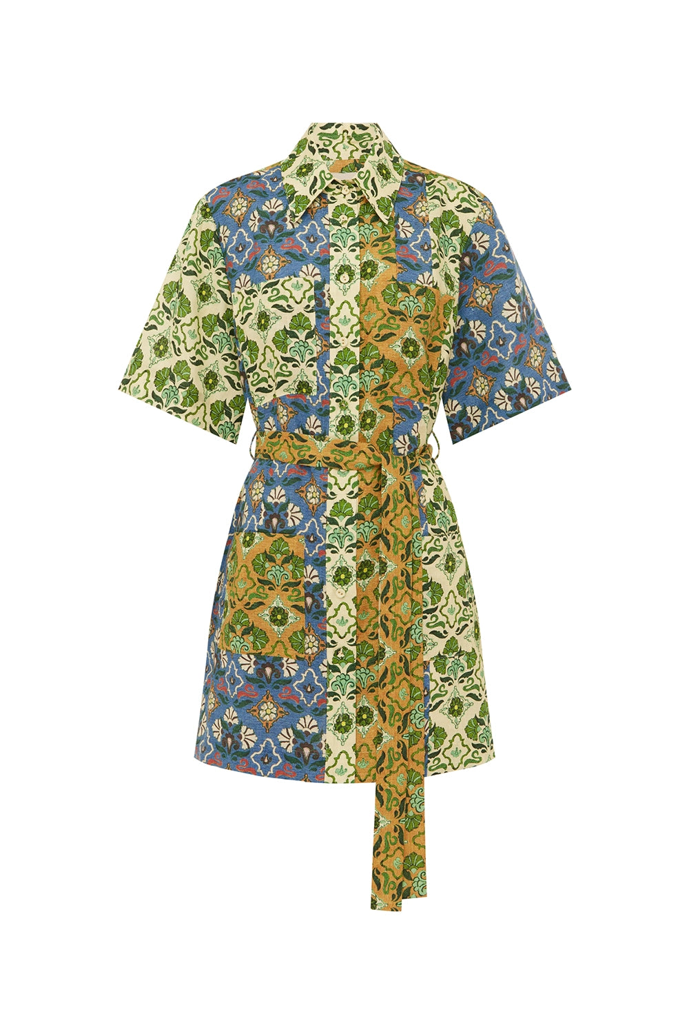 ALÉMAIS | ALI SPLICED MINI DRESS