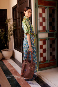 ALÉMAIS | ALI SPLICED SHIRTDRESS