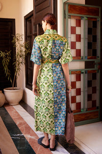 ALÉMAIS | ALI SPLICED SHIRTDRESS