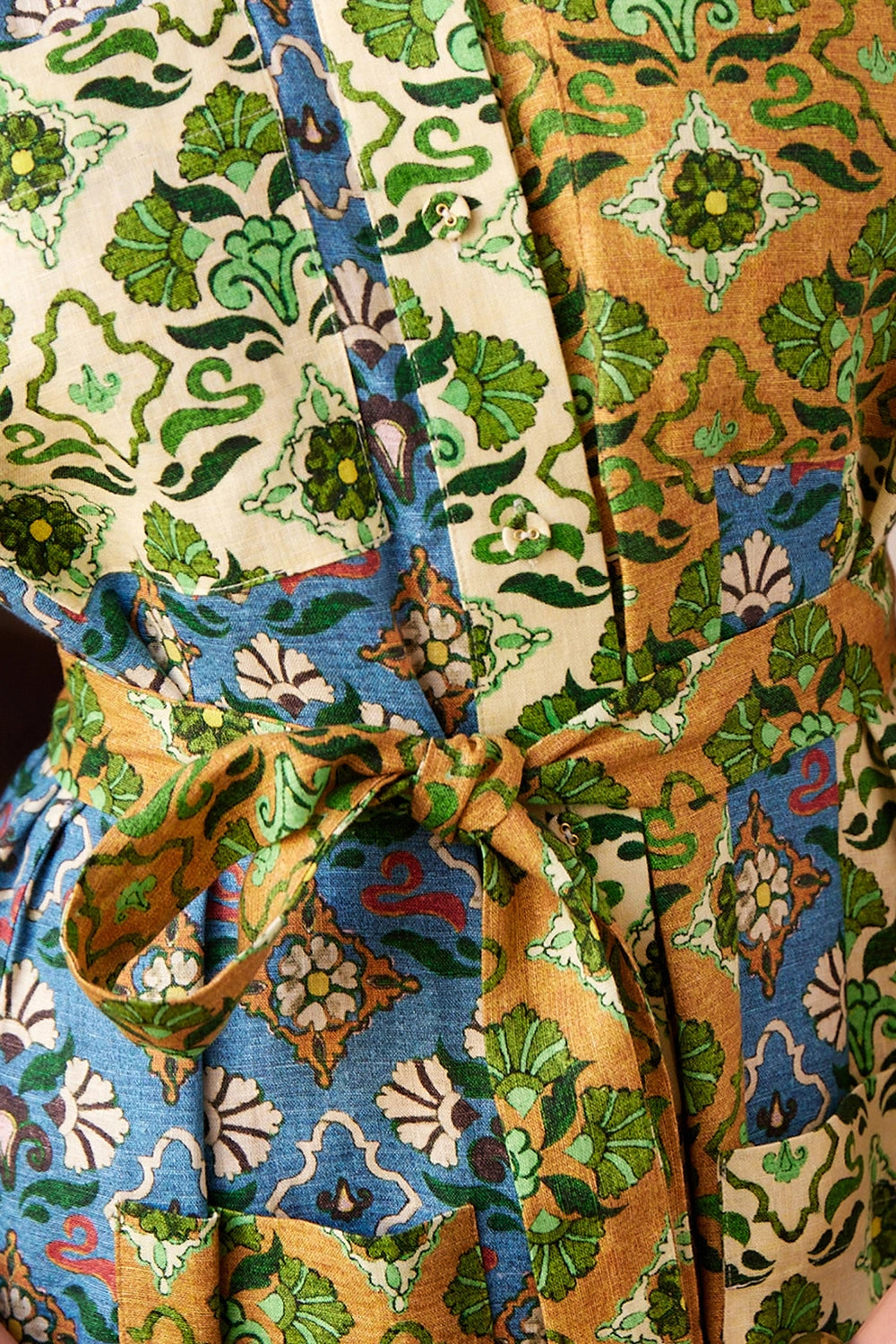 ALÉMAIS | ALI SPLICED SHIRTDRESS