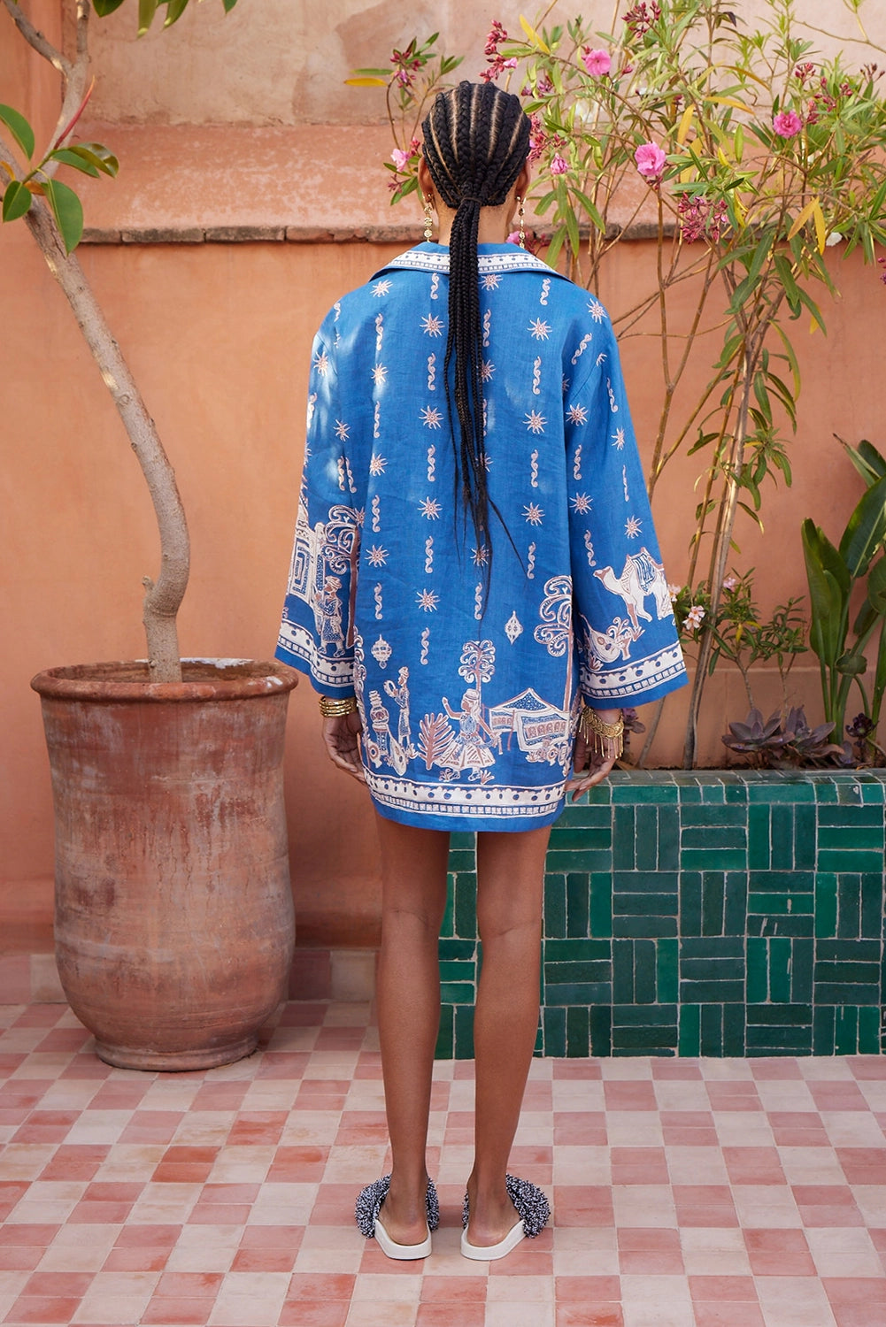 ALÉMAIS | ACACIA LONG SLEEVE MINI DRESS