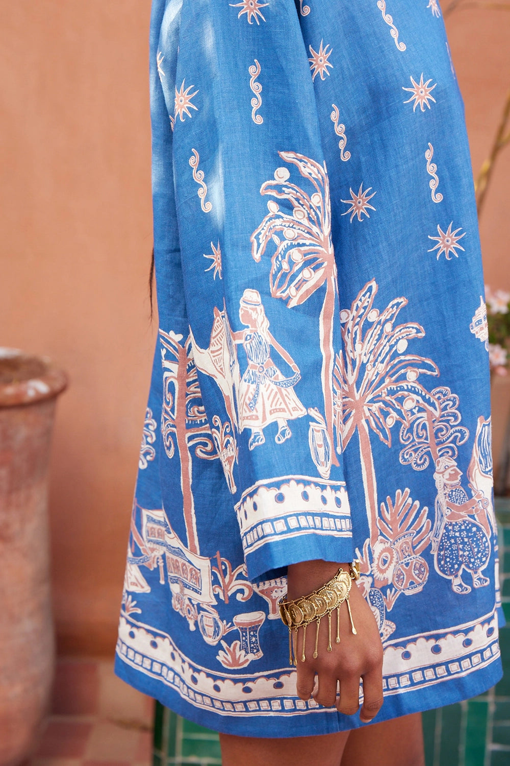 ALÉMAIS | ACACIA LONG SLEEVE MINI DRESS