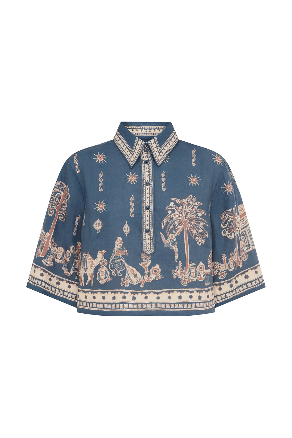 ALÉMAIS | ACACIA CROPPED SHIRT