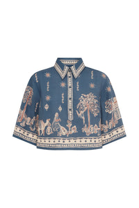 ALÉMAIS | ACACIA CROPPED SHIRT