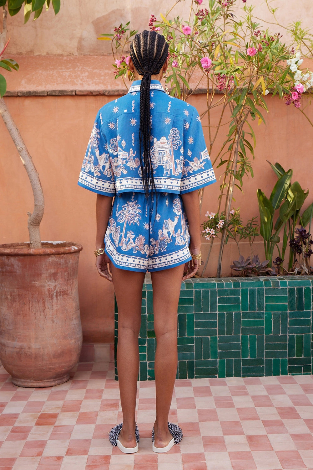 ALÉMAIS | ACACIA CROPPED SHIRT