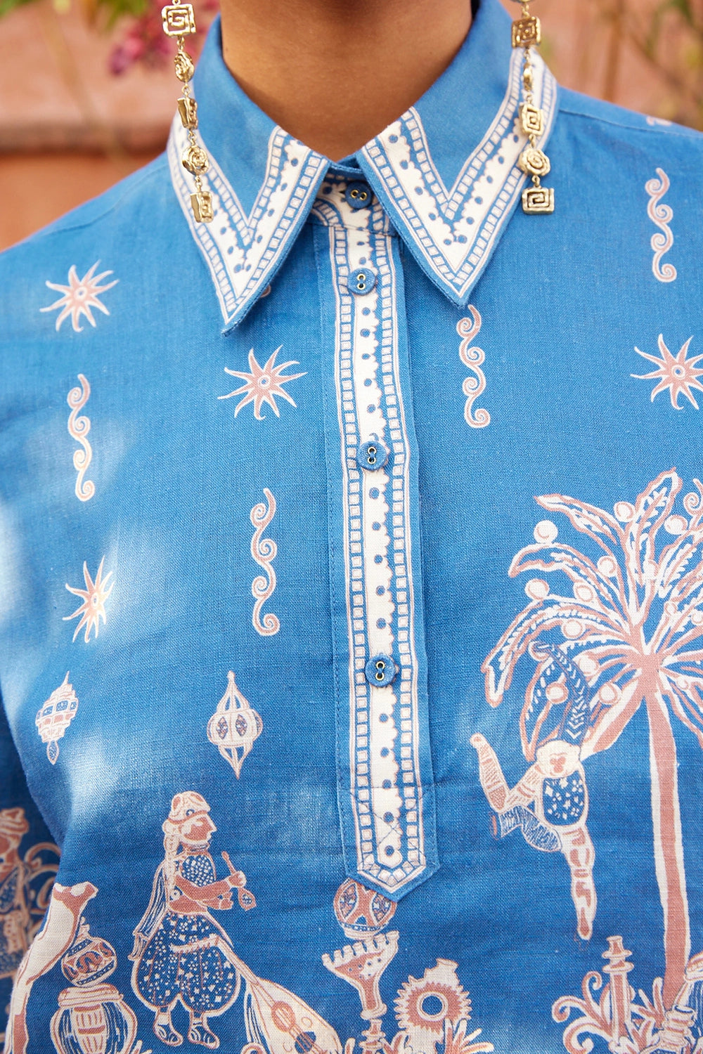 ALÉMAIS | ACACIA CROPPED SHIRT