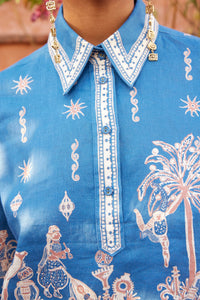 ALÉMAIS | ACACIA CROPPED SHIRT