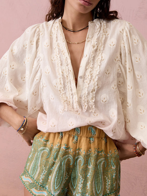 Boteh | Vespara Poeme Blouse - Chintz Rose